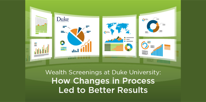 Wealth Screenings at Duke University: How Changes in Process Led to Better Results